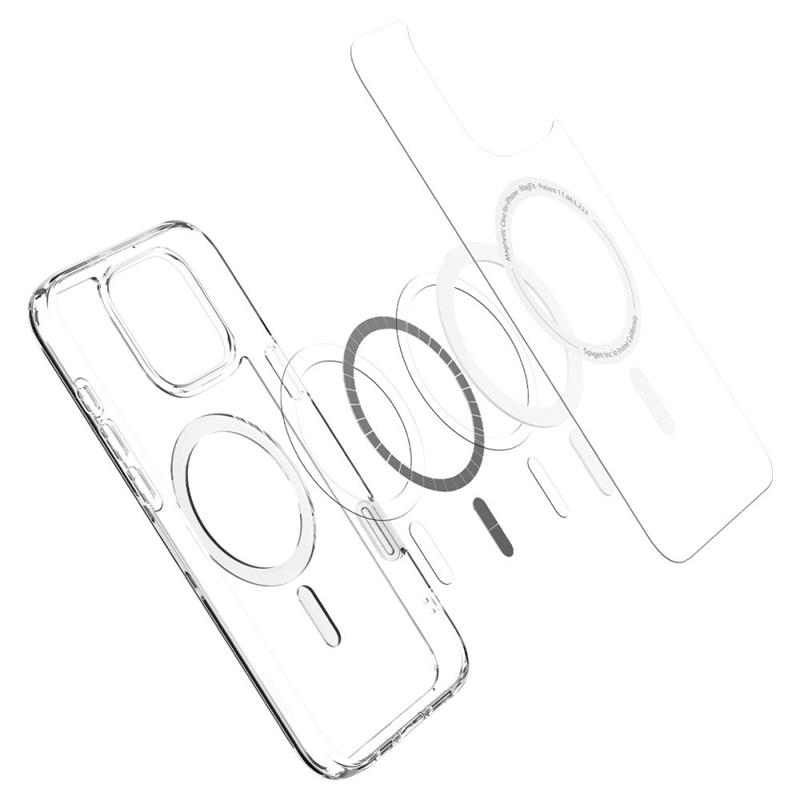coque iphone 16 pro max ultra hybrid spigen blanc