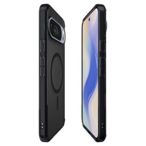 coque google pixel 10 pro xl ultra hybrid mag spigen noir givré
