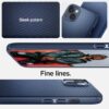 coque iphone 14 plus mag armor spigen bleu marine