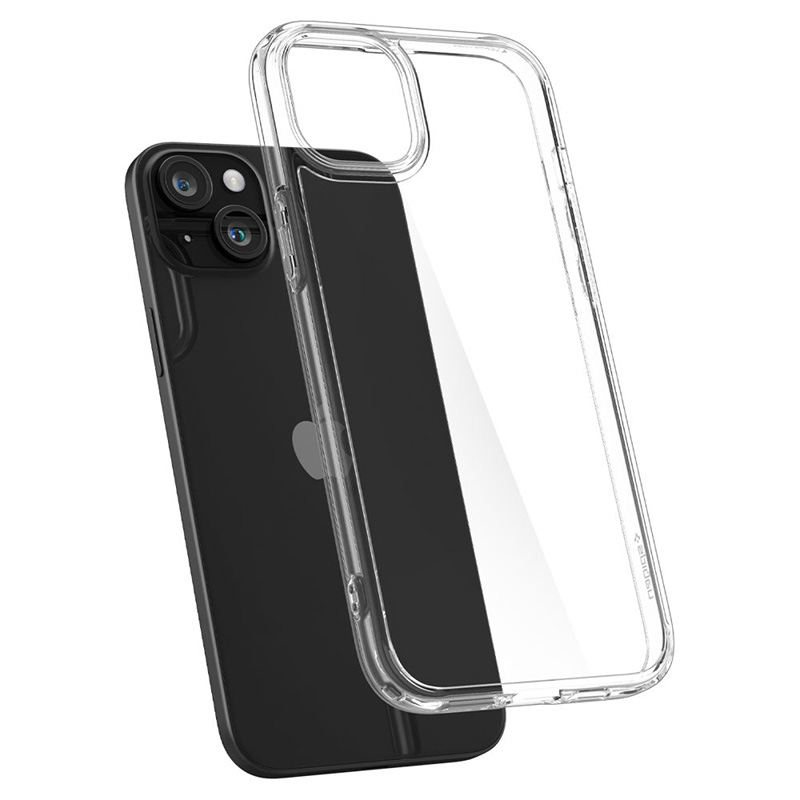 coque iphone 15 ultra hybrid spigen transparent