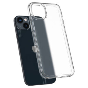 coque iphone 15 plus ultra hybrid spigen fumé