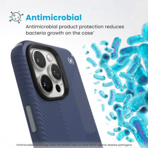 coque iphone 16 pro max presidio2 grip speck bleu côtier