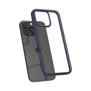 coque iphone 16 pro max ultra hybrid spigen bleu marine