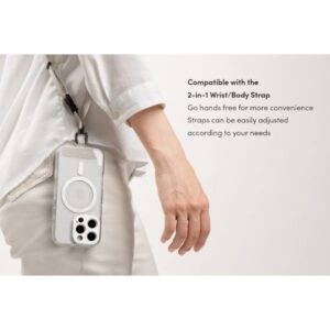 coque iphone 16 pro max iglaze moshi argent