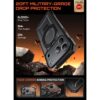 coque iphone 17 pro supcase ub grip mag noir