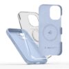 coque iphone 17 tech protect silicone magsafe bleu