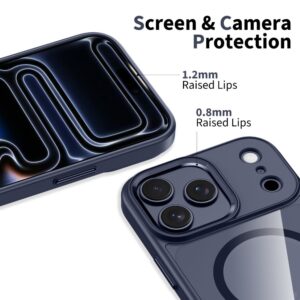 coque iphone 17 pro tech protect magmat bleu