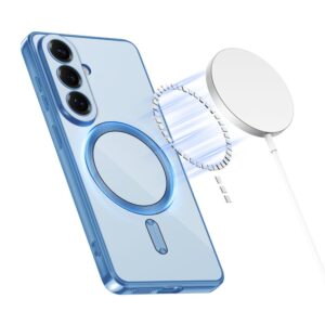 coque samsung galaxy s26 tech protect magflex bleu