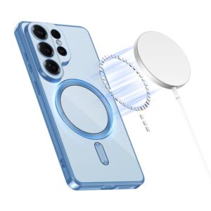 coque samsung galaxy s26 ultra tech protect magflex bleu