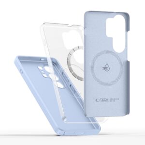 coque samsung galaxy s26 ultra tech protect silicone magsafe bleu