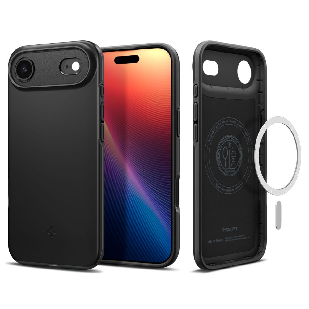 coque iphone 17 air spigen thin fit mag noir