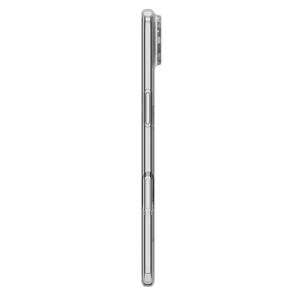 coque iphone 17 air spigen liquid crystal crystal blanc