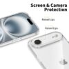coque iphone 17 air tech protect flexair transparent