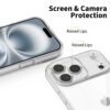coque iphone 17 pro tech protect flexair transparent