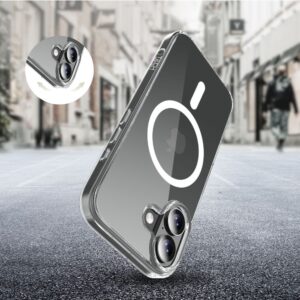 coque iphone 17 tech protect flexair hybrid transparent