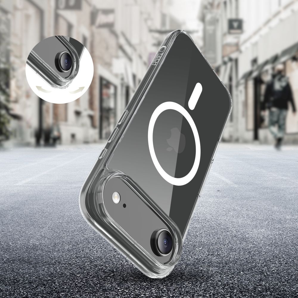 coque iphone 17 air tech protect flexair hybrid transparent