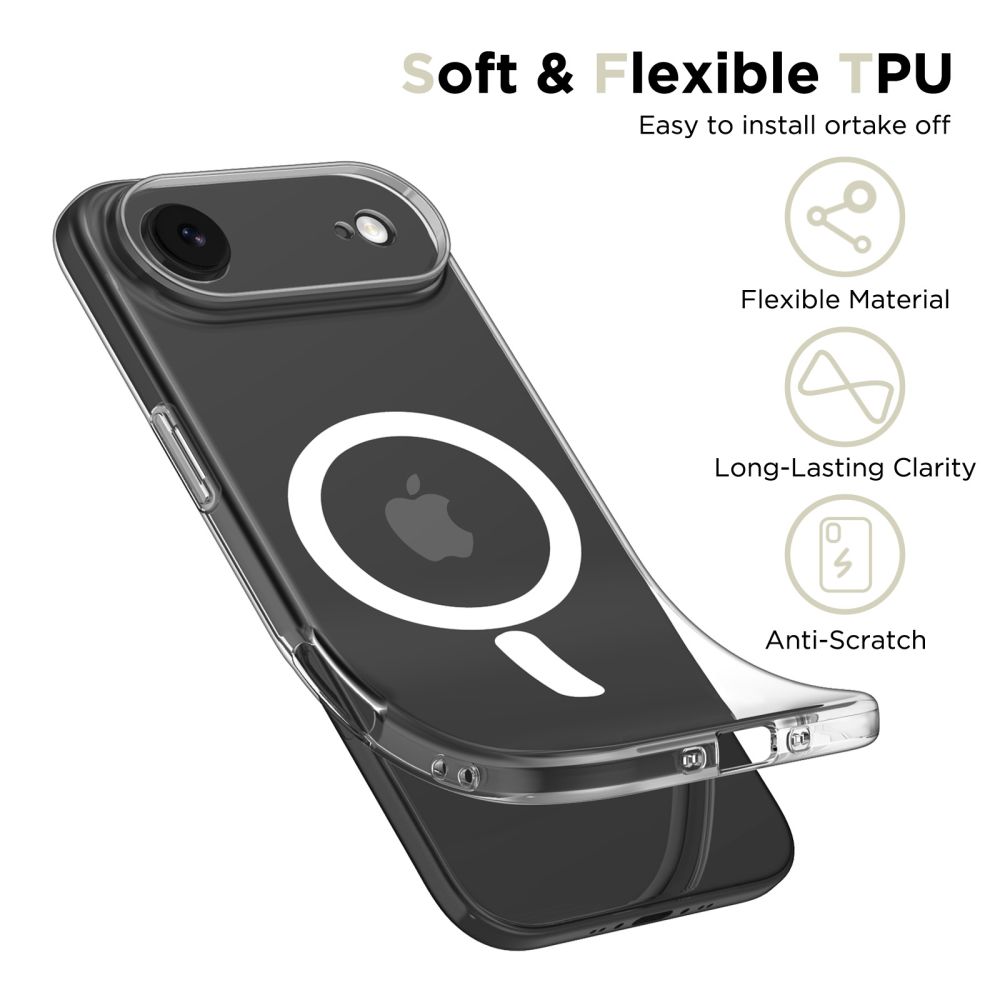 coque iphone 17 air tech protect flexair transparent