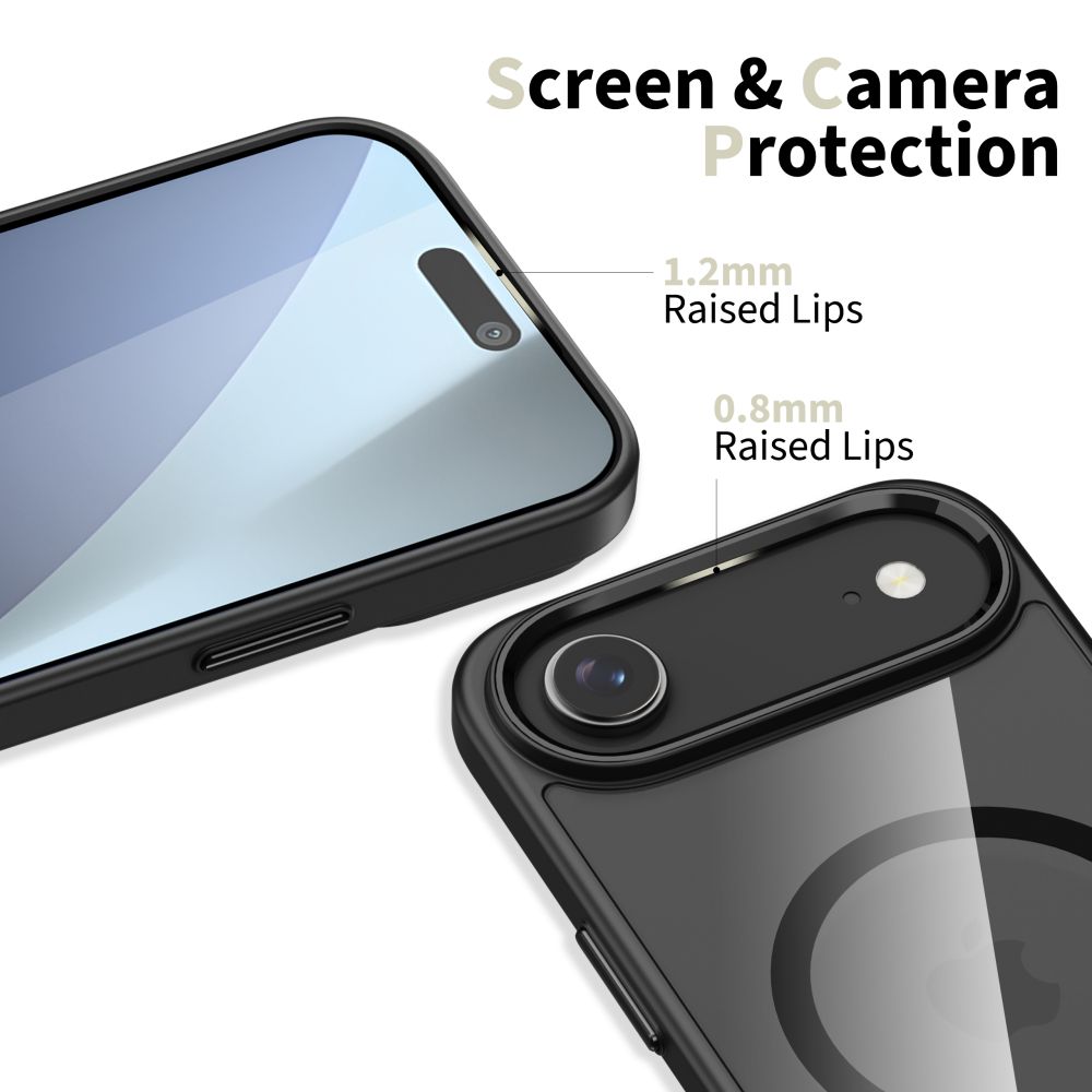 coque iphone 17 air tech protect magmat noir