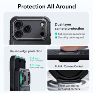 coque iphone 17 pro esr cyber noir