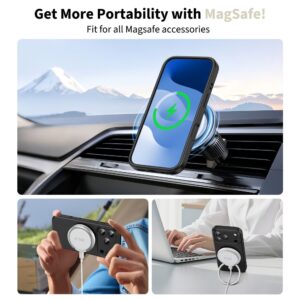coque iphone 17 pro tech protect silicone magsafe noir