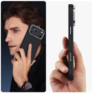 coque iphone 17 pro tech protect ion carbon argent