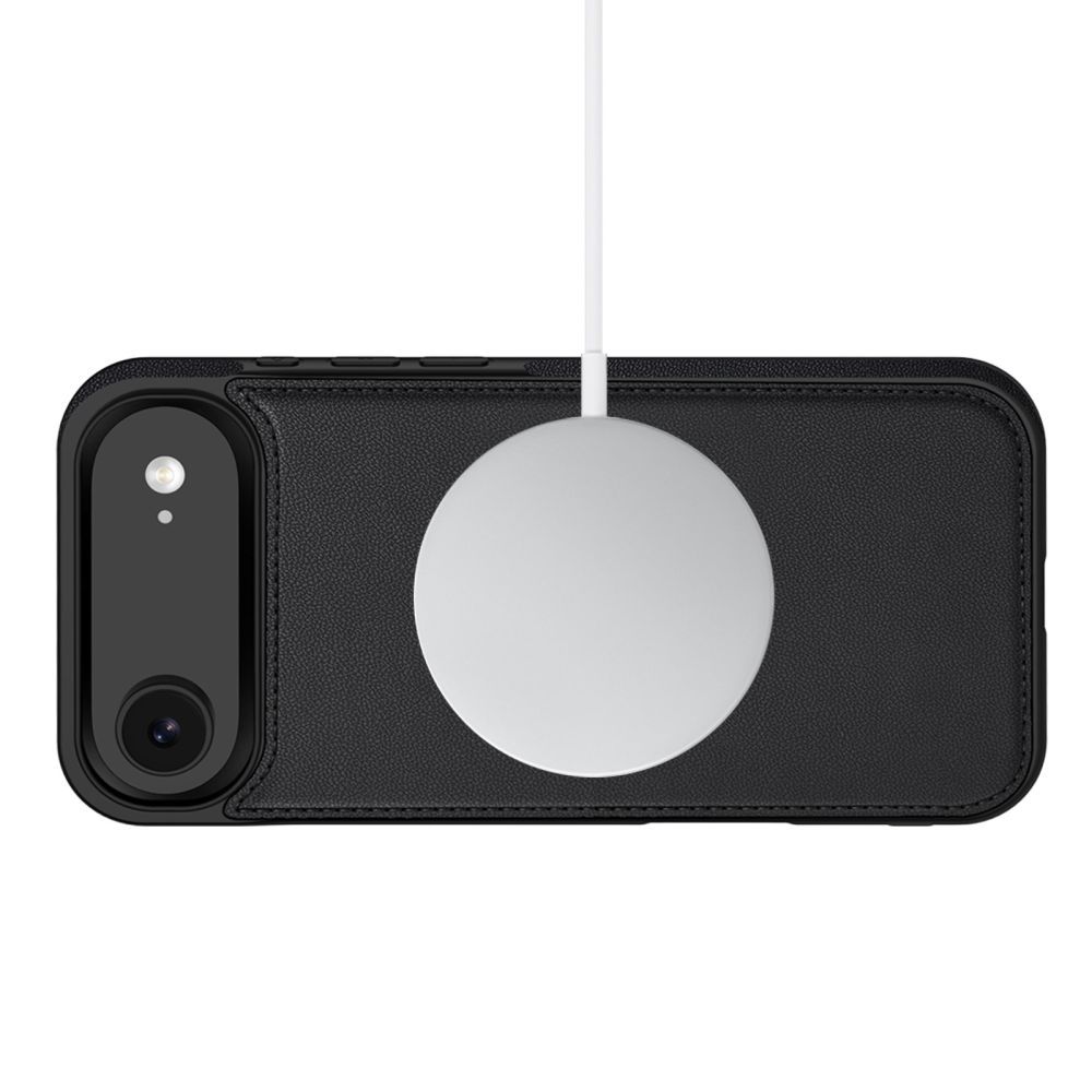 coque iphone 17 air tech protect wallet magsafe noir