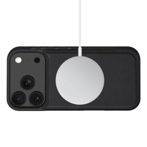 coque iphone 17 pro tech protect wallet magsafe noir