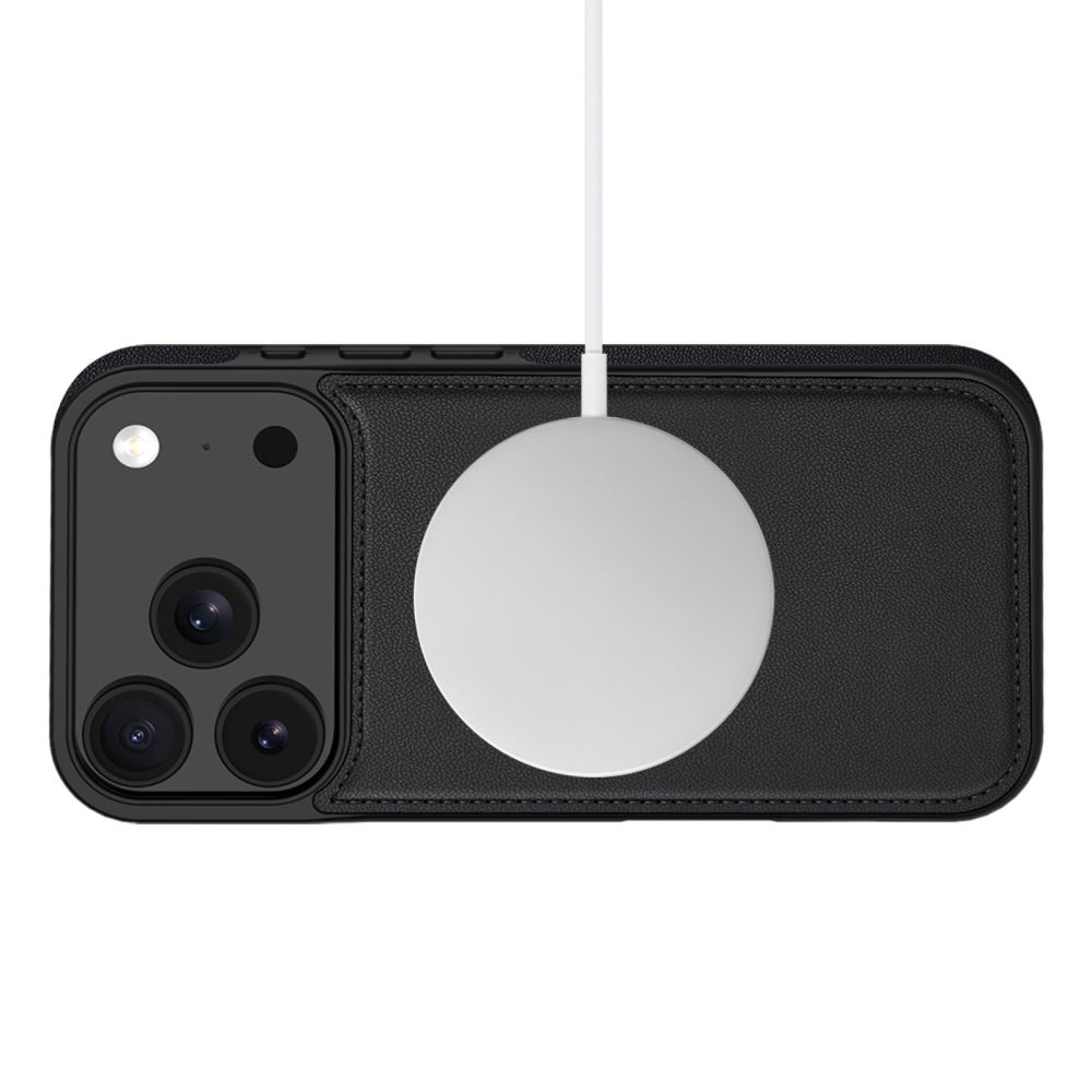 coque iphone 17 pro tech protect wallet magsafe noir