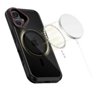 coque iphone 17 tech protect maghybride rouge