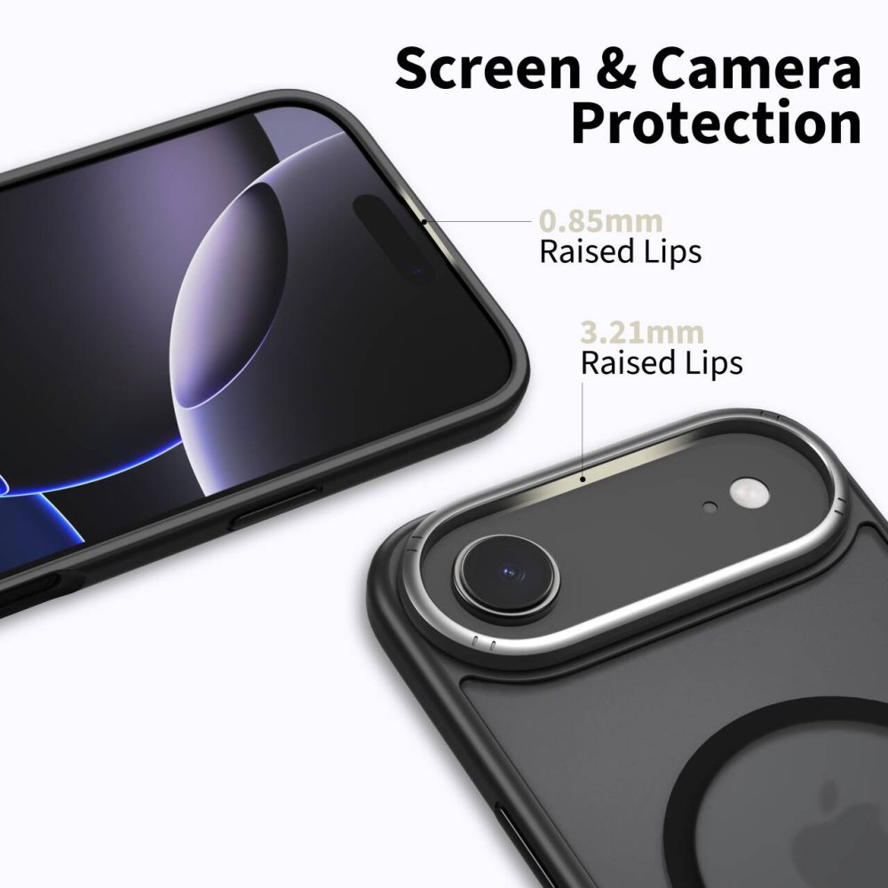 coque iphone 17 air tech protect magedge gunmetal