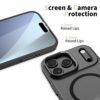 coque iphone 17 pro tech protect magstand noir