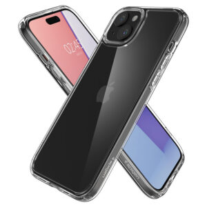 coque iphone 15 ultra hybrid spigen transparent