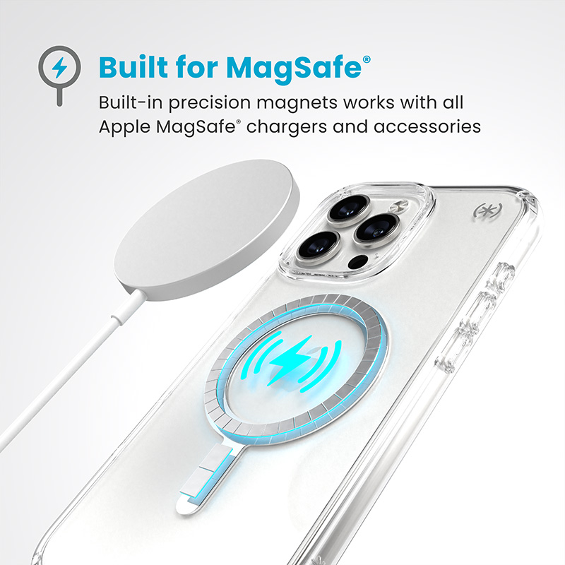 coque iphone 16 pro max presidio perfect clear speck transparent