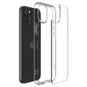 coque iphone 15 ultra hybrid spigen transparent