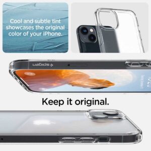 coque iphone 15 plus ultra hybrid spigen fumé