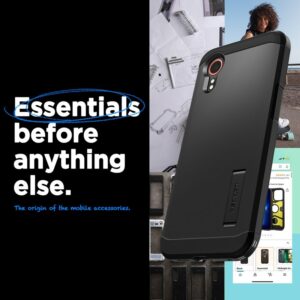 coque samsung galaxy xcover 7 tough armor spigen noir réf 1571
