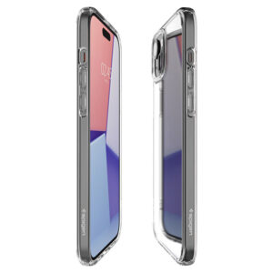 coque iphone 15 ultra hybrid spigen transparent