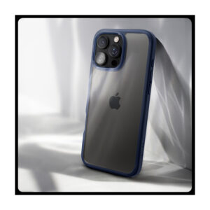 coque iphone 16 pro max ultra hybrid spigen bleu marine