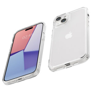 coque iphone 15 ultra hybrid spigen transparent