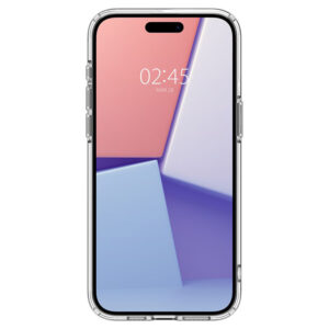 coque iphone 15 pro ultra hybrid spigen fumé