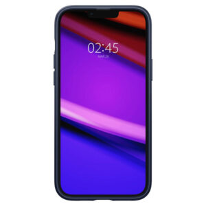 coque iphone 14 plus mag armor spigen bleu marine