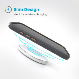 coque iphone 16 presidio2 grip speck anthracite