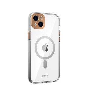 coque iphone 14 plus iglaze moshi or