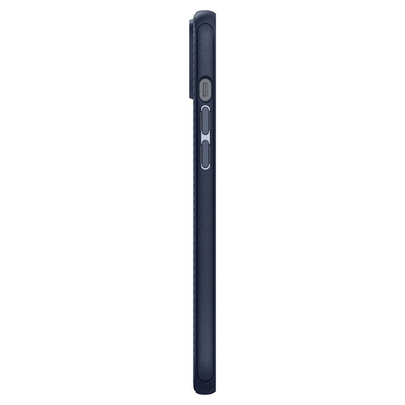 coque iphone 14 plus mag armor spigen bleu marine