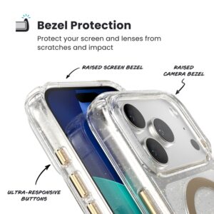 coque iphone 17 pro presidio lux speck disco gold metallic