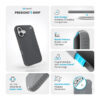 coque iphone 16 presidio2 grip speck anthracite