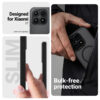 coque xiaomi 17 hybrid matte magnetic crong bleu