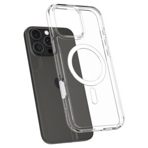 coque iphone 16 pro ultra hybrid spigen blanc