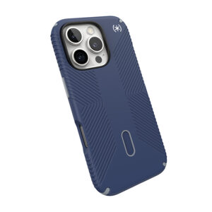 coque iphone 16 pro presidio2 grip speck bleu côtier dust gray