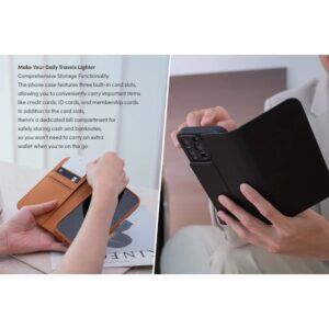 coque iphone 16 pro moshi marron